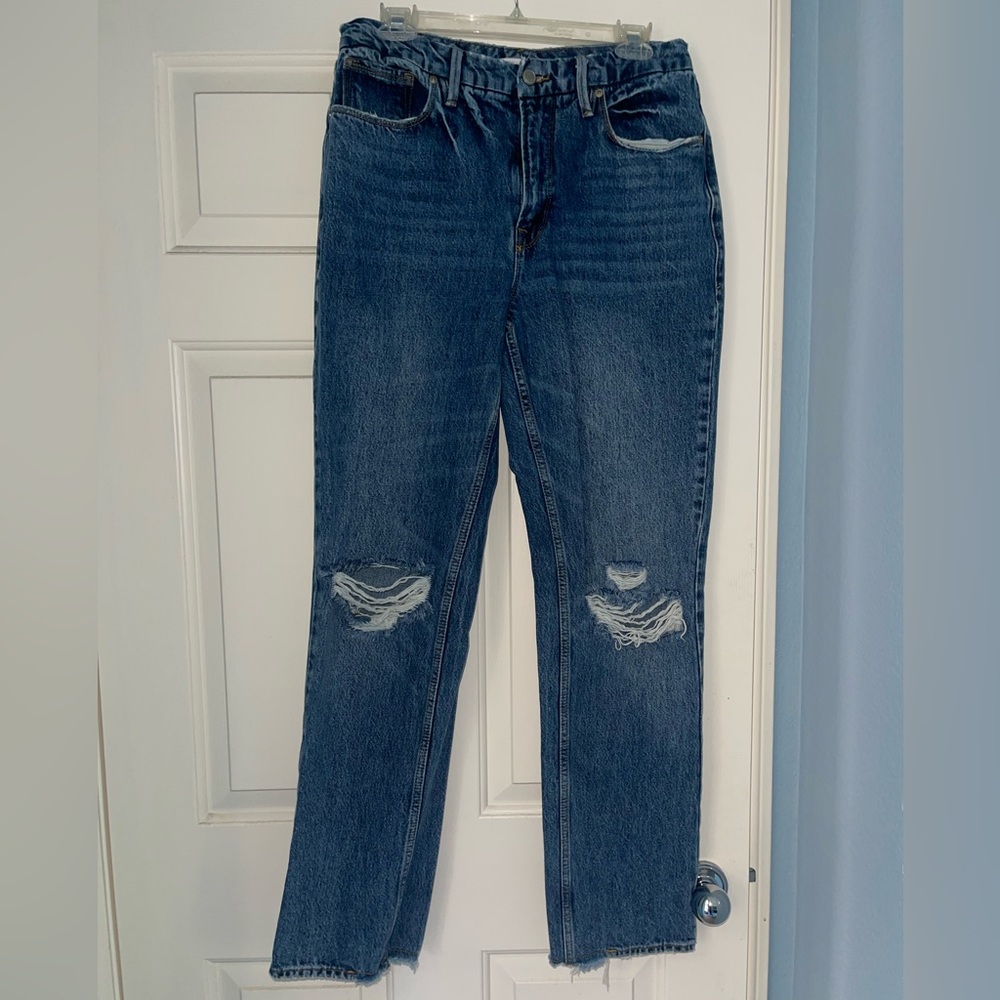 Good American 90’s Jeans Relaxed Fit Size 6
